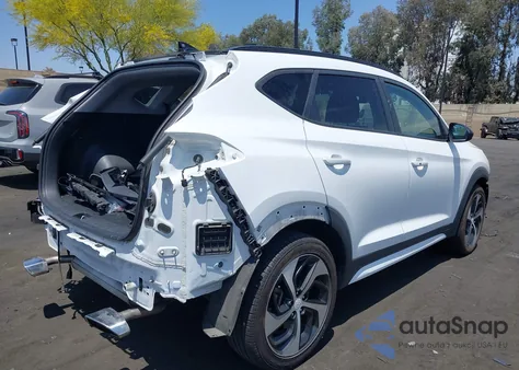 2019 Hyundai Tucson Night from USA, damaged, VIN KM8J33AL0KU954552